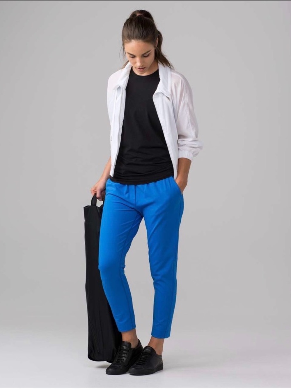 lululemon athletica Electric Blue Cropped Ankle Pants